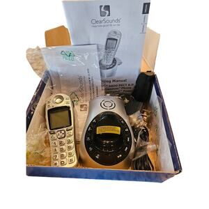 Clear Sounds A600 DECT 6.0 Amplified Freedom Phone Clear Digital Power